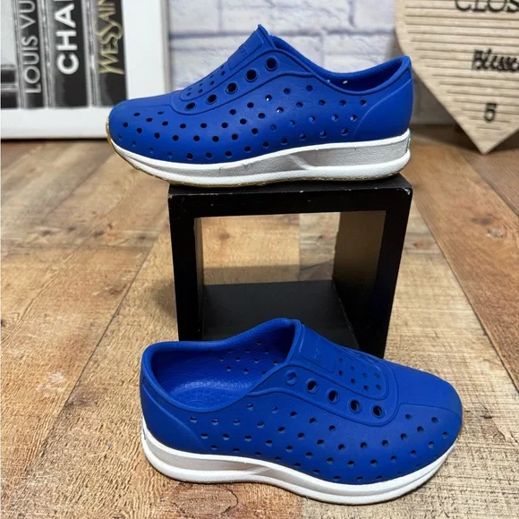 Native Shoes Unisex-Child Robbie Sneaker C 8